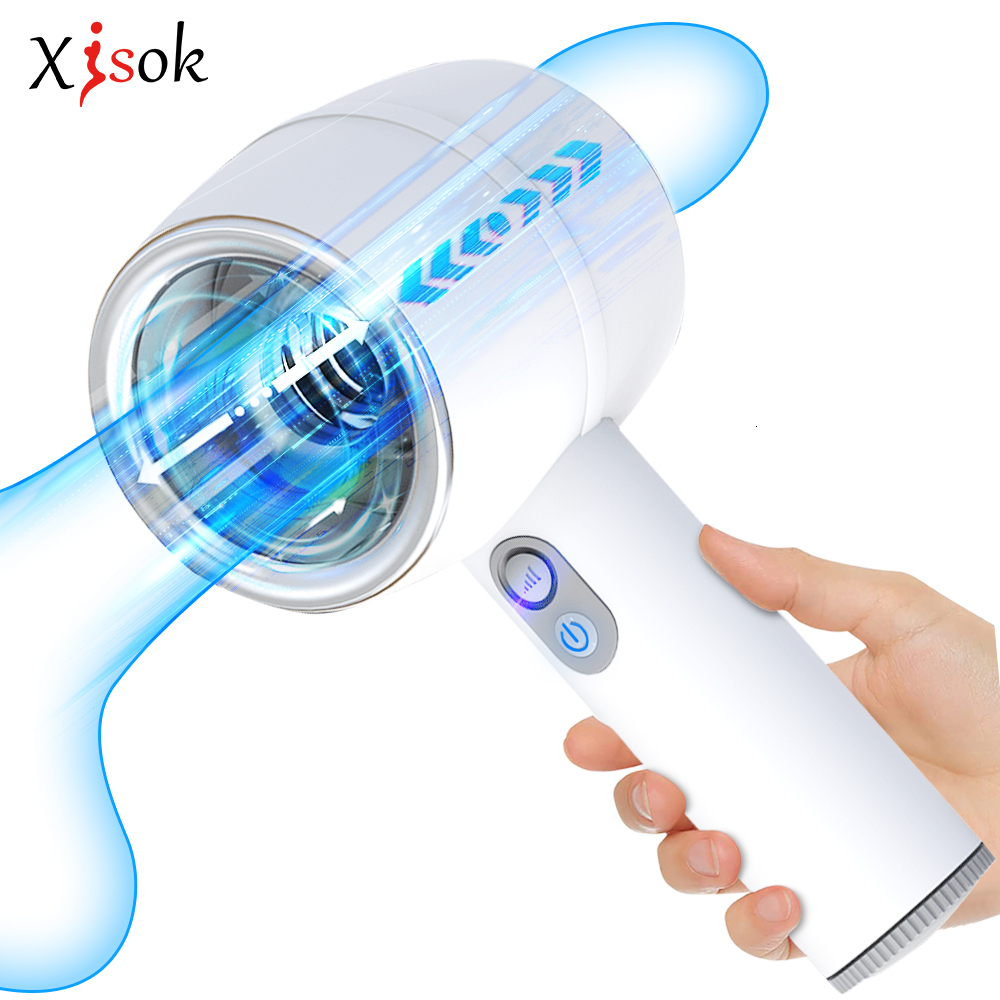 Masturbators Men's automatic telescopic silicone vaginal masturbation anal oral sex cat stimulation toys adult products 230524