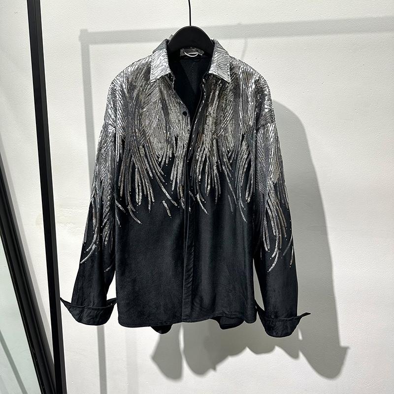 Men's Casual Shirts X01222 Fashion Men's 2023 Runway Luxury European Design Party Style Clothing, Picture shown
Men's Casual Shirts X01222 Fashion Men's 2023 Runway Luxury European Design Party Style Clothing, Picture shown