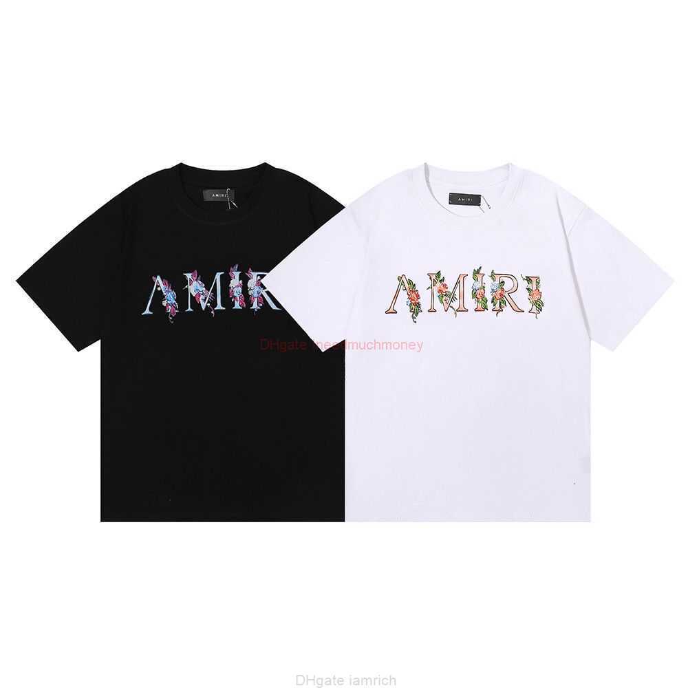 Designer Fashion Clothing Amires Tees Am Tshirt 2023 Summer Fashion Amies Flower Butterfly Print Double Yarn Pure Cotton Short Sleeve Tshirt Unisex Luxury Casual To, White
Designer Fashion Clothing Amires Tees Am Tshirt 2023 Summer Fashion Amies Flower Butterfly Print Double Yarn Pure Cotton Short Sleeve Tshirt Unisex Luxury Casual To, White