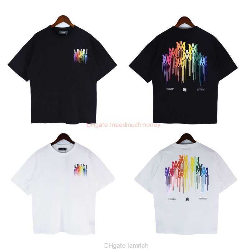 Designer Fashion Clothing Amires Tees Am Tshirt Amies Summer Drip Design Sense Printed Short Sleeve High Street Relaxed Casual Men Womens Couple Round Neck Pure Cott
Designer Fashion Clothing Amires Tees Am Tshirt Amies Summer Drip Design Sense Printed Short Sleeve High Street Relaxed Casual Men Womens Couple Round Neck Pure Cott