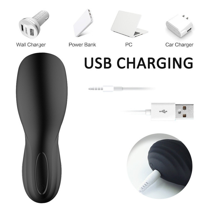 Masturbators Automatic Male Massager Cup Black 10 Speed Vibrator Penile Delay Trainer Massager Glans Stimulation 18Adult Sex Toys 230524