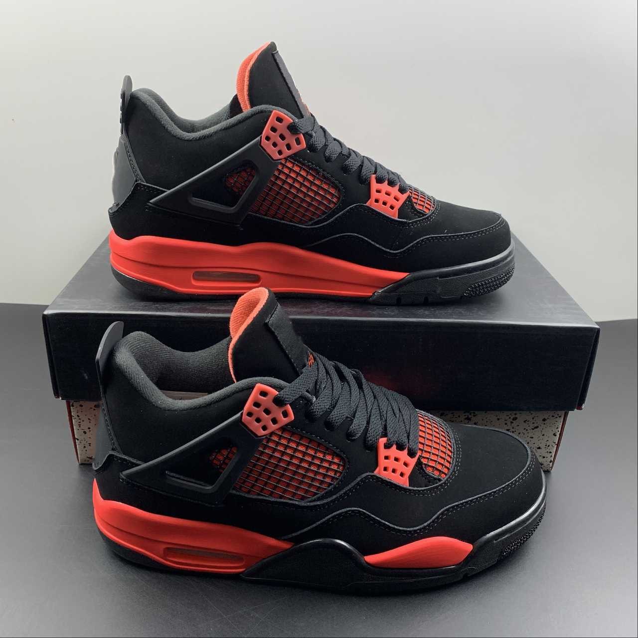 Latest Jumpman 4s Red Black Basketball Shoes Mens womens Top Quality Designer Outdoor Sneakers trainers Size Available Fast Ship With Shoebox
Latest Jumpman 4s Red Black Basketball Shoes Mens womens Top Quality Designer Outdoor Sneakers trainers Size Available Fast Ship With Shoebox