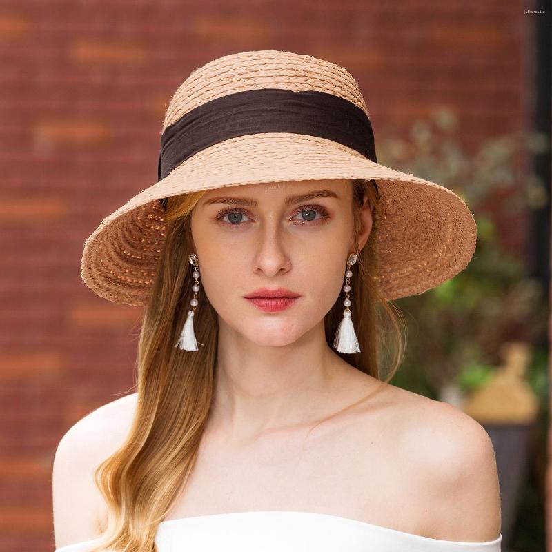 Wide Brim Hats EE 7058 Summer/Stylish/Daily Wear/ribbon/Classical Feminine Style/Sun Protection/Sunshade Beach Hat/Sunbonnet/Straw Hat, Yellow
Wide Brim Hats EE 7058 Summer/Stylish/Daily Wear/ribbon/Classical Feminine Style/Sun Protection/Sunshade Beach Hat/Sunbonnet/Straw Hat, Yellow