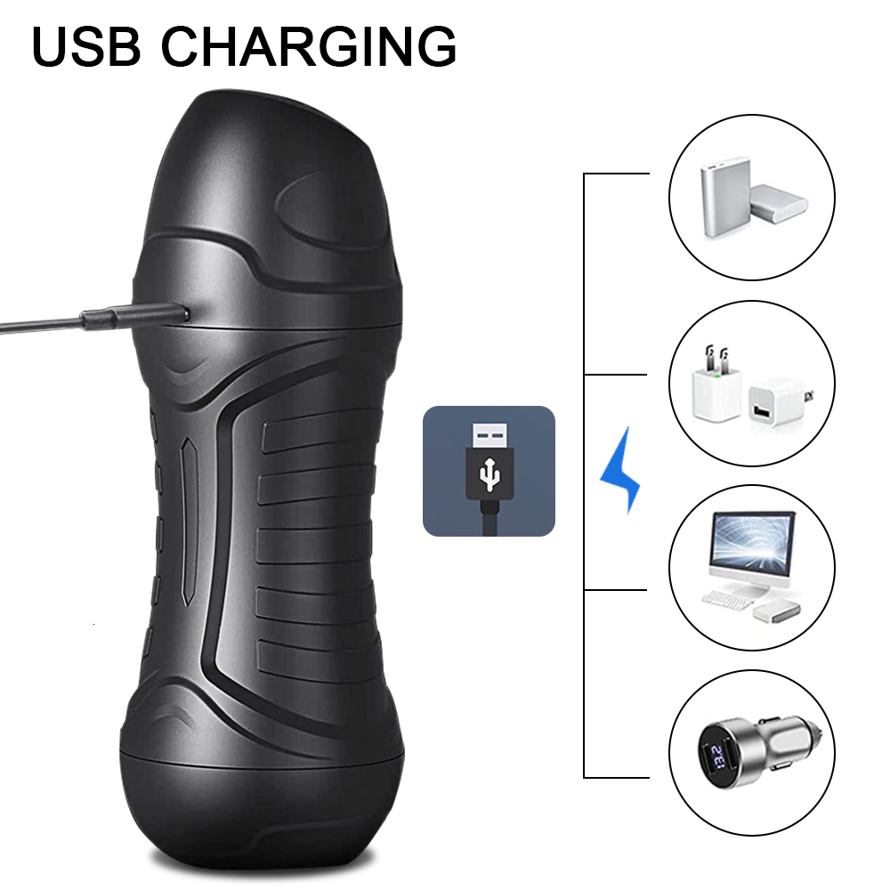 Masturbators Fully automatic male masturbation vibration oral sex suction machine silicone vaginal masturbation cup sex toy adult products 230524