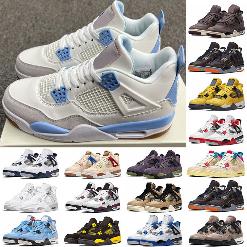 Jumpman 4 Retro Men Basketball Shoes Black Cat Sneakers Military White Oreo Infrared University Blue White Cement Metallic womens Sport Trainers 36-47
Jumpman 4 Retro Men Basketball Shoes Black Cat Sneakers Military White Oreo Infrared University Blue White Cement Metallic womens Sport Trainers 36-47