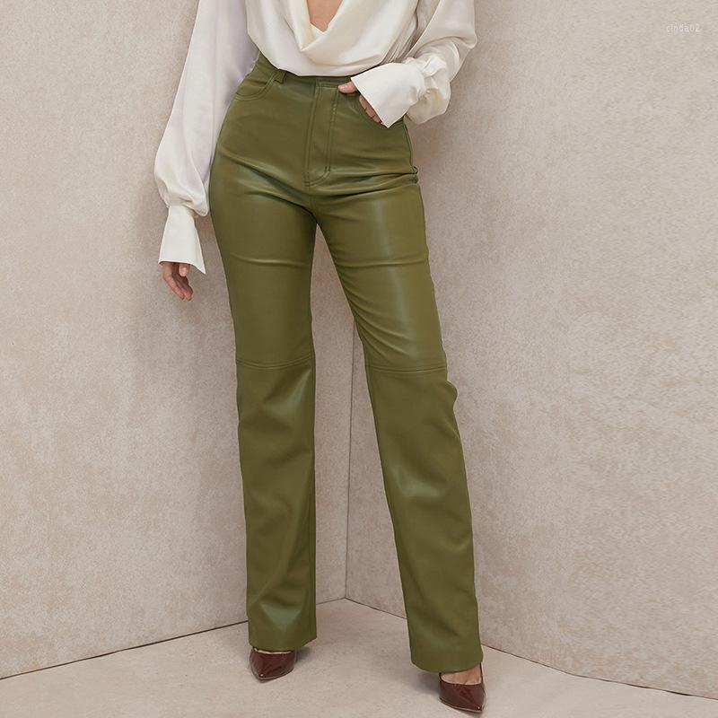 Women's Pants 2023 Autumn Winter Women PU Leather Fleece Fashion High Waist Hip Wrap Straight Trousers Slim Elegant Moto Punk Baggy Pant, Green
Women's Pants 2023 Autumn Winter Women PU Leather Fleece Fashion High Waist Hip Wrap Straight Trousers Slim Elegant Moto Punk Baggy Pant, Green