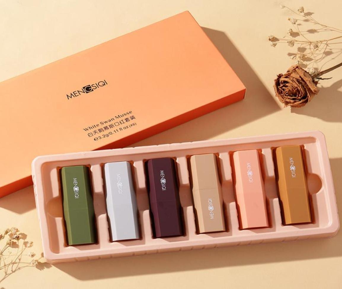 6 Colors Lipstick Set Mousse Velvet Matte Lip Gloss Retro Red Waterproof LongLasting Lip Stick Cosmetic Beauty Makeup Gift4969917
6 Colors Lipstick Set Mousse Velvet Matte Lip Gloss Retro Red Waterproof LongLasting Lip Stick Cosmetic Beauty Makeup Gift4969917