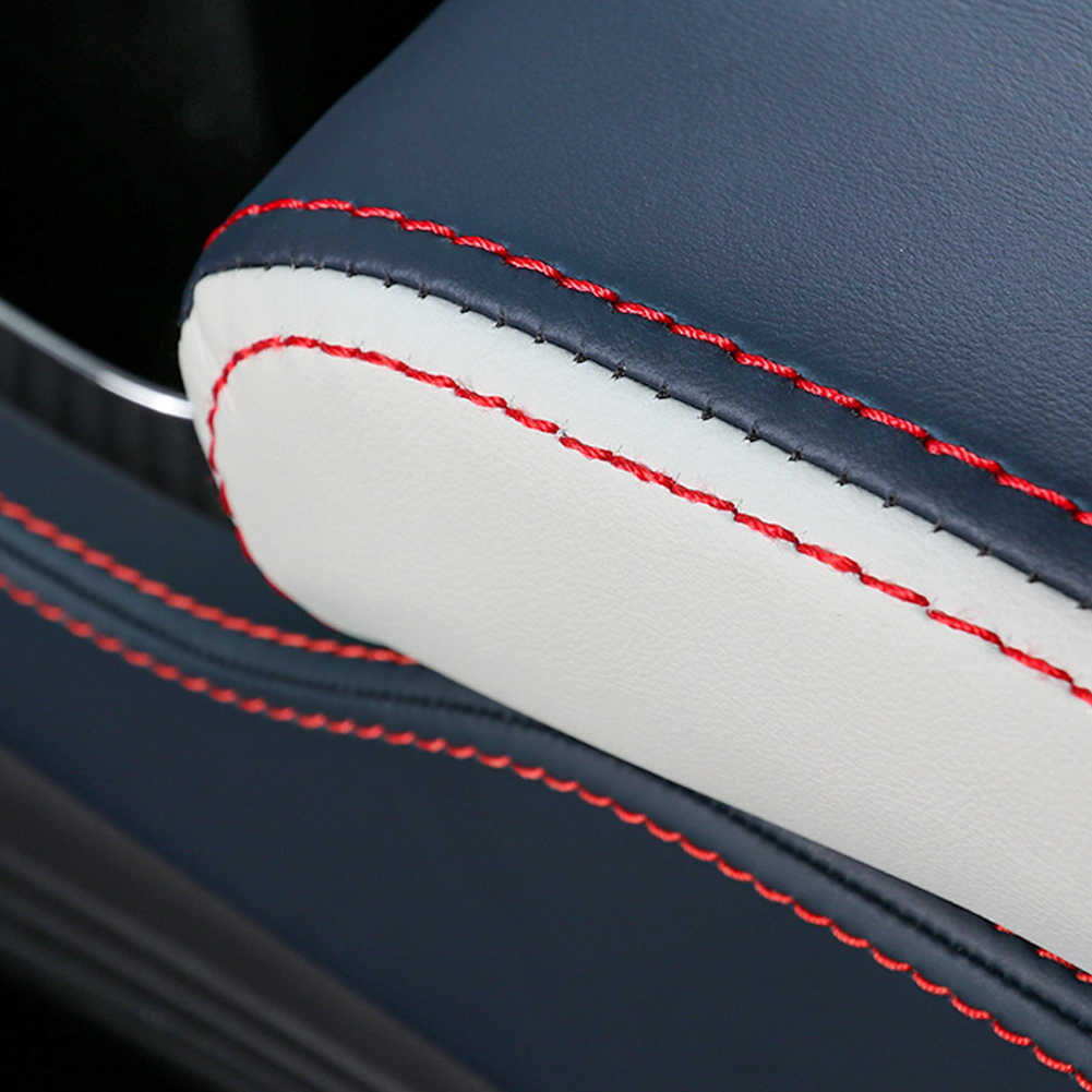 New for Byd Atto 3 2022 2023 Leather Car Armrest Mat Interior Auto Storage Box Dust-proof Cushion Cover Protector Accessories