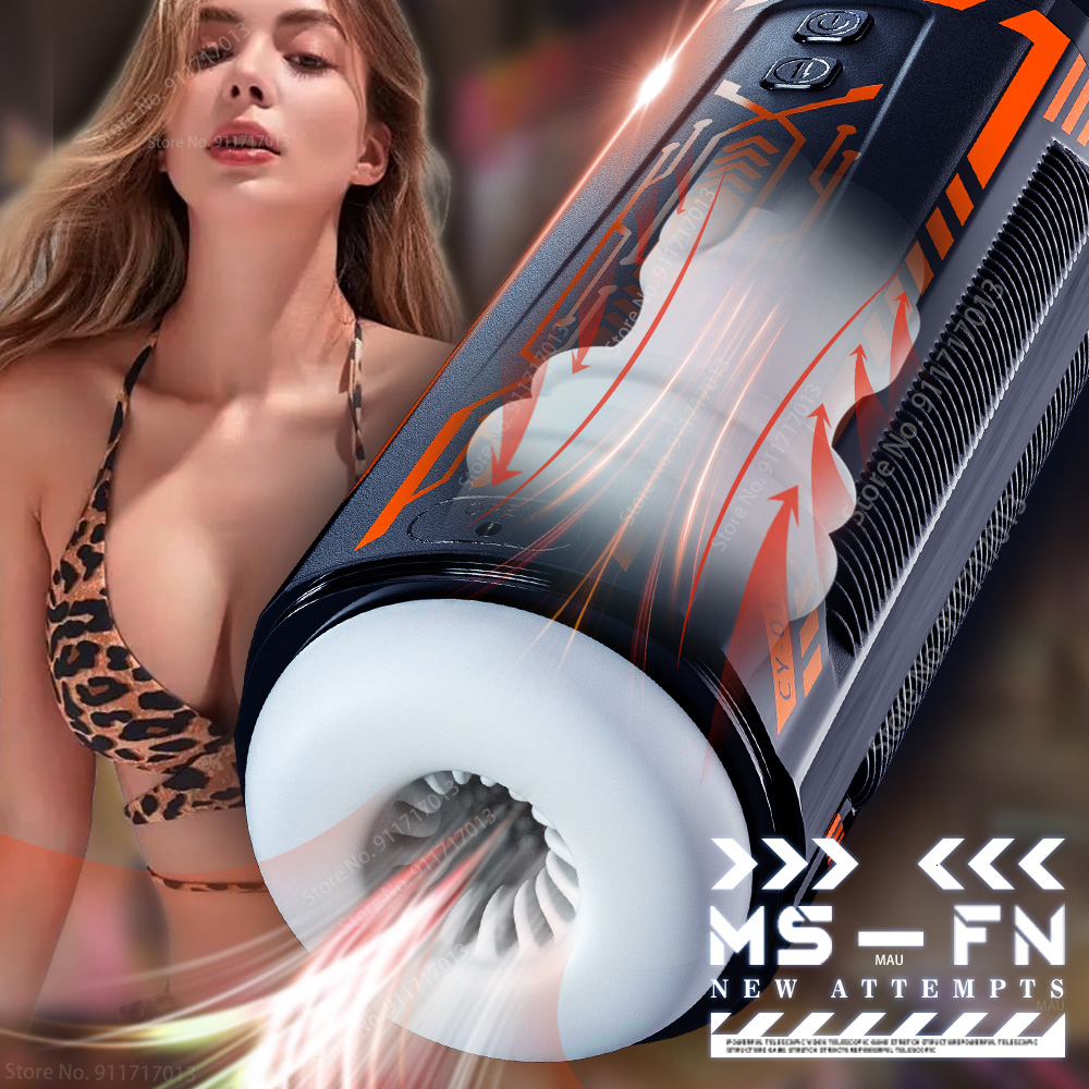 Masturbators Male Masturbation Cup Real Telescope periscope Sucking Oral Sex Machine Toys Adult Supplies Male Oral Vaginal Masturbation 230524