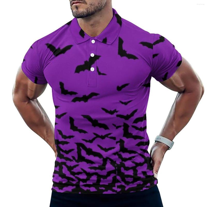 Men' Polos Black Bat Print Polo Shirts Spooky Halloween Casual Shirt Vintage T-Shirts Men Short Sleeve Turn-Down Collar Design Oversize Top, Style-16
Men' Polos Black Bat Print Polo Shirts Spooky Halloween Casual Shirt Vintage T-Shirts Men Short Sleeve Turn-Down Collar Design Oversize Top, Style-16