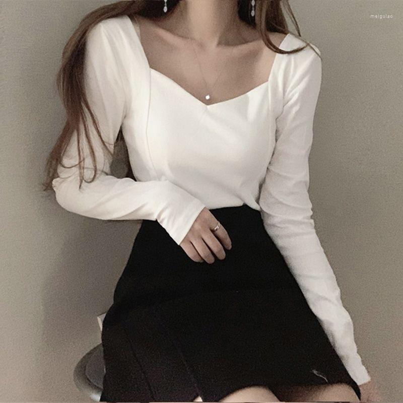 Women's T Shirts Korean Fashion Y2K T-shirt Woman V-neck Sexy Crop Top Women Skinny Long Sleeve Tee Shirt Femme Vintage Streetwear Clothes, Black
Women's T Shirts Korean Fashion Y2K T-shirt Woman V-neck Sexy Crop Top Women Skinny Long Sleeve Tee Shirt Femme Vintage Streetwear Clothes, Black