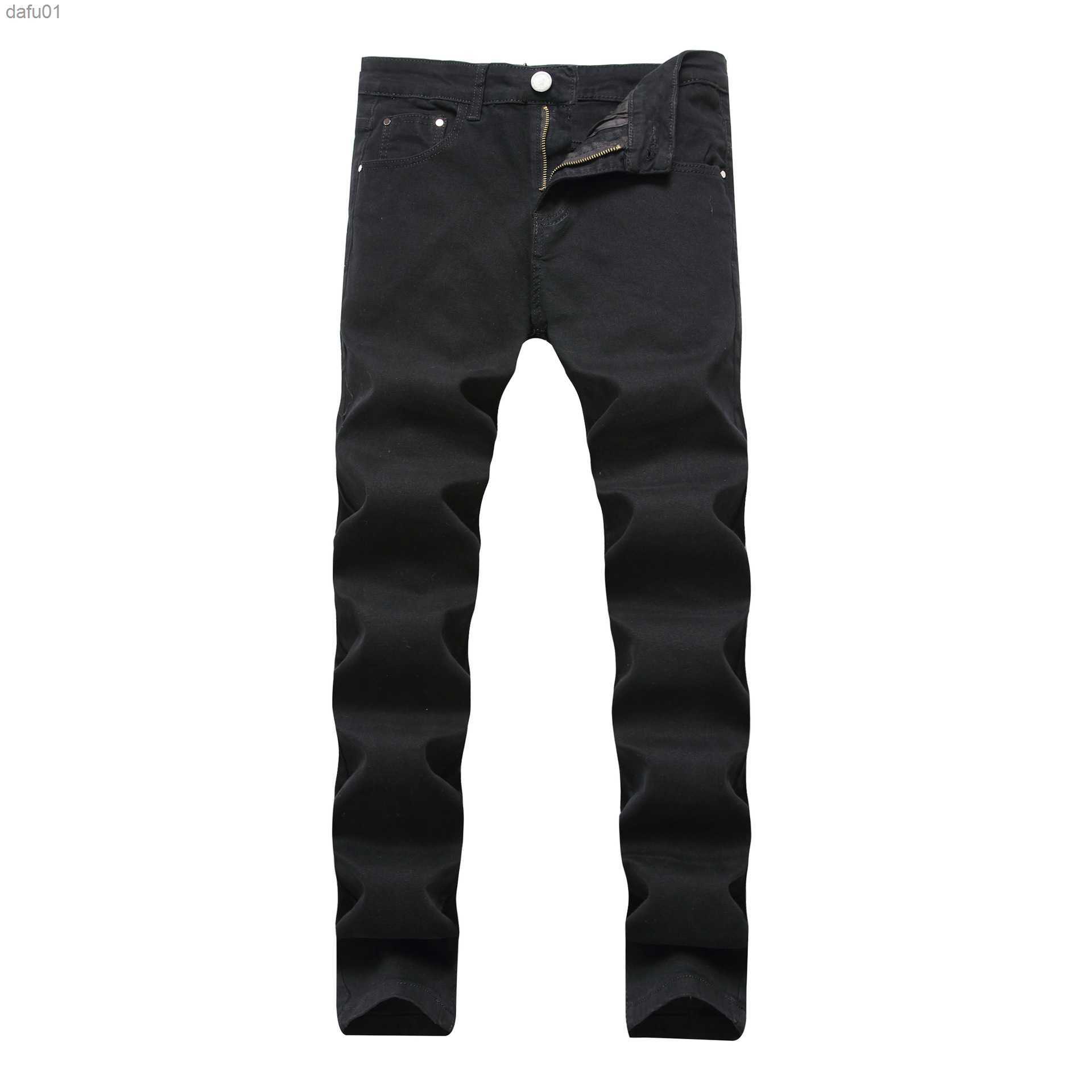 Men's Jeans Men Stretch Jeans Fashion White Denim Trousers For Male Spring And Autumn Retro Pants Casual Size 28-42 L230520