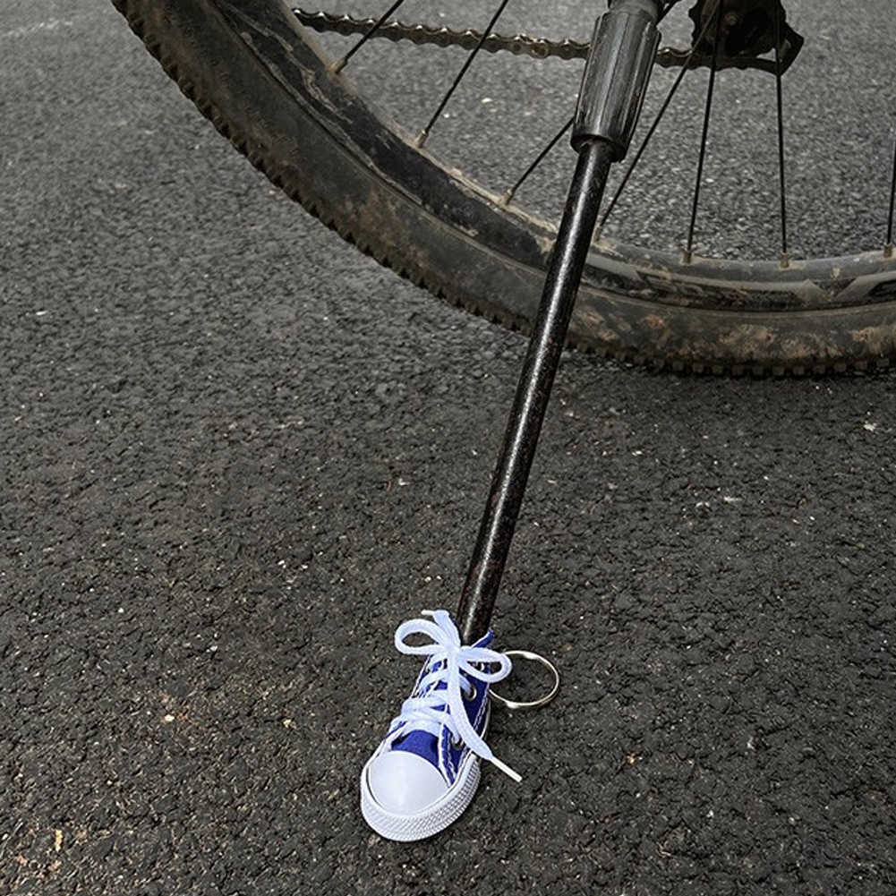 2025 new New 1pc Motorcycle Side Stand Funny Cute Mini Shoe Motor Bicycle Kickstand Tripod Pad Foot Cover Support Accessories
