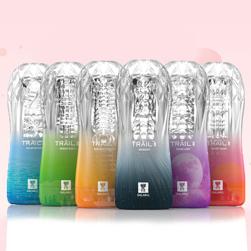Masturbators Men's Masturbation Cup Soft Cat Sex Toy Transparent Vagina Adult Endurance Exercise Sex Product Men's Vacuum Pocket Cup 230524