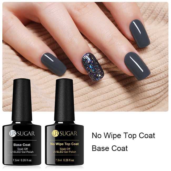 Ur Sugar 7 5ml Base Coat Top Coat Uv Led Gel Nail Polish Semi-permanent Foundation Soak Off Transparent Varnishes Varnish289o47thbnjj, Pink
Ur Sugar 7 5ml Base Coat Top Coat Uv Led Gel Nail Polish Semi-permanent Foundation Soak Off Transparent Varnishes Varnish289o47thbnjj, Pink