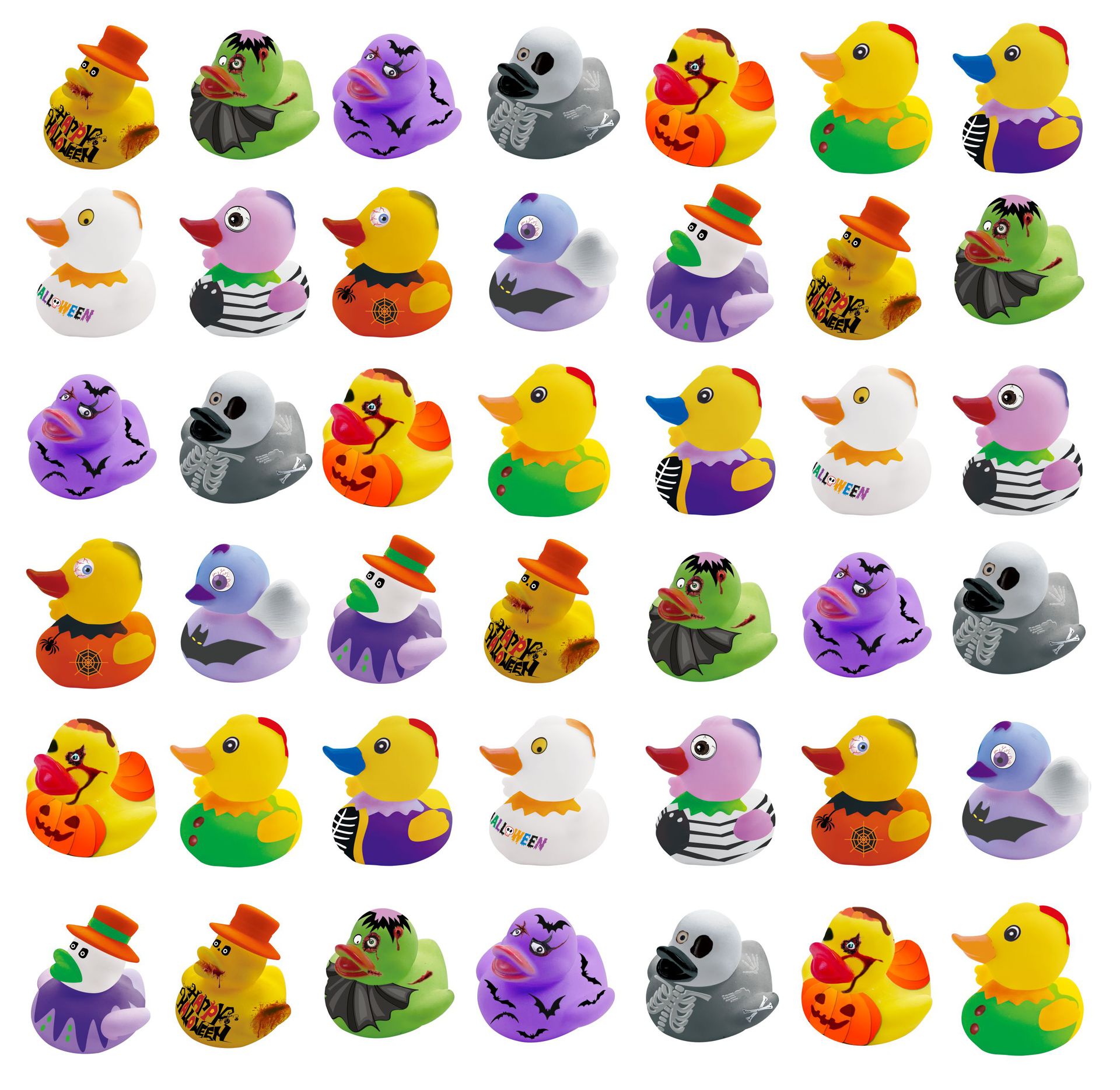 Halloween Rubber Ducks Baby Bath Toys Party Supplies Kids Shower Bath Toy Float Squeaky Sound Duck Water Play Game Gift For Children
Halloween Rubber Ducks Baby Bath Toys Party Supplies Kids Shower Bath Toy Float Squeaky Sound Duck Water Play Game Gift For Children