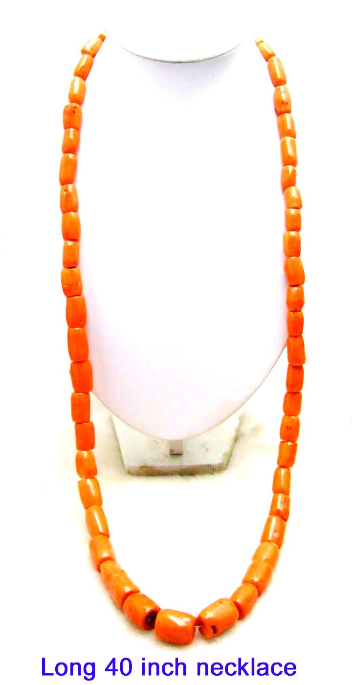 Necklaces Qingmos 35" Natural Orange Coral Necklace for Women with GENUINE 1018mm Graduate Thick Slice Coral Long Necklace Jewelry ne5528
Necklaces Qingmos 35" Natural Orange Coral Necklace for Women with GENUINE 1018mm Graduate Thick Slice Coral Long Necklace Jewelry ne5528
