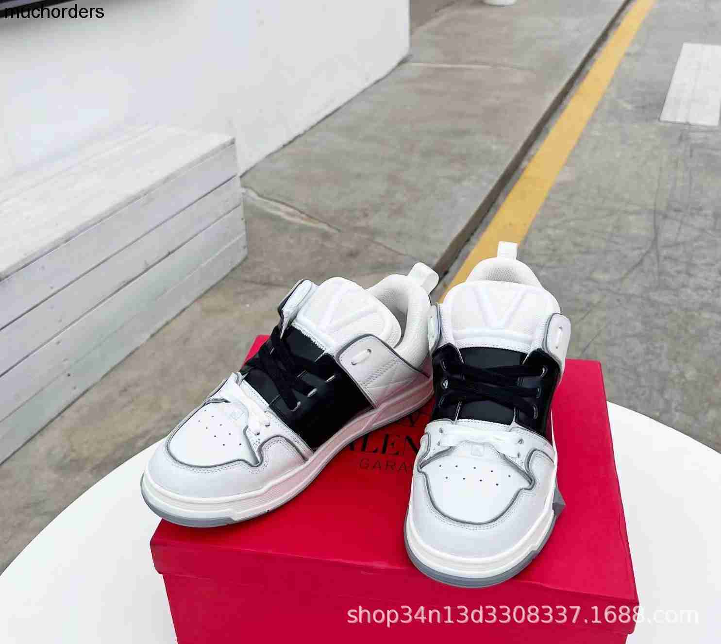 Top Plate 2023 Fashion Show Style Letter Imprint Willow Nail Color Blocking Elevated Lightweight Cowhide Fabric Couple Sports Shoes, Coffee white
Top Plate 2023 Fashion Show Style Letter Imprint Willow Nail Color Blocking Elevated Lightweight Cowhide Fabric Couple Sports Shoes, Coffee white