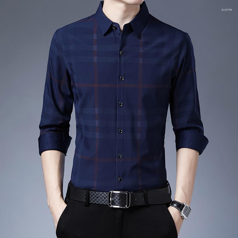 Men's Casual Shirts 2023 Spring And Autumn Men's Business Long Sleeved Wrinkle Resistant Plaid, Black
Men's Casual Shirts 2023 Spring And Autumn Men's Business Long Sleeved Wrinkle Resistant Plaid, Black
