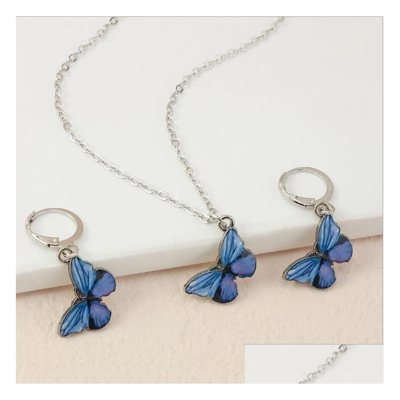 Earrings Necklace Alloy Simation Butterfly Necklaces Earring Jewelry Sets Gsfs006 Fashion Women Gift Set Drop Delivery Dhdla, As show
Earrings Necklace Alloy Simation Butterfly Necklaces Earring Jewelry Sets Gsfs006 Fashion Women Gift Set Drop Delivery Dhdla, As show