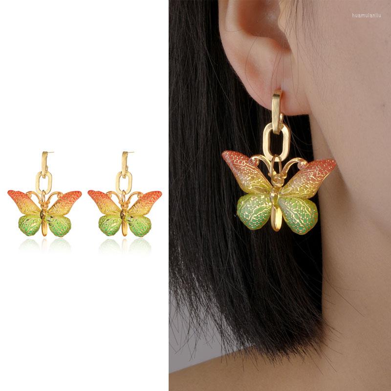 Dangle Earrings Colorful Butterfly Drop For Women Fashion Resin Dangling Party Jewelry
Dangle Earrings Colorful Butterfly Drop For Women Fashion Resin Dangling Party Jewelry
