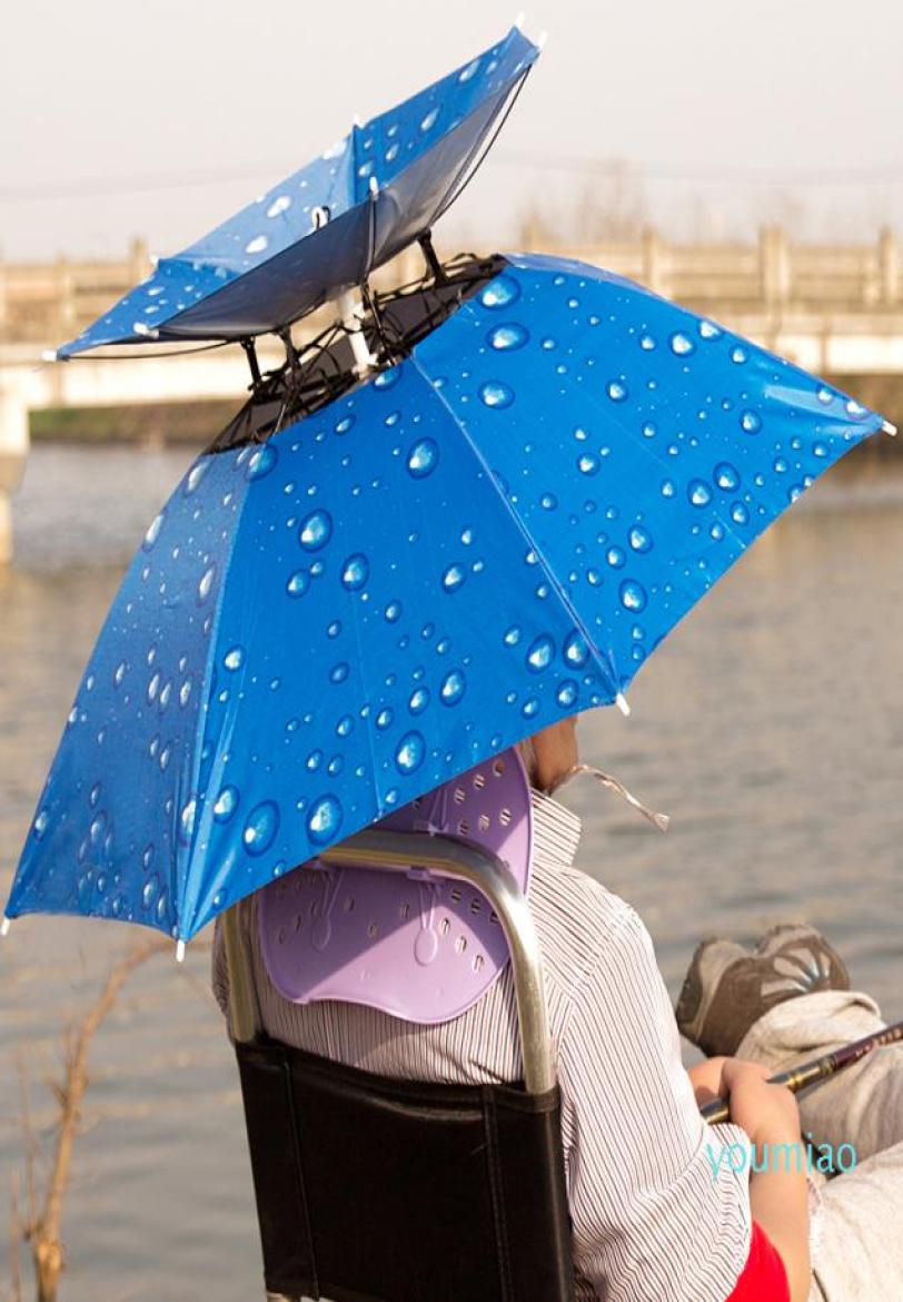 Outdoor fishing double fishing umbrella cap portable headmounted sun protection rain folding fishing umbrella hat supplies specia6947630, Blue
Outdoor fishing double fishing umbrella cap portable headmounted sun protection rain folding fishing umbrella hat supplies specia6947630, Blue