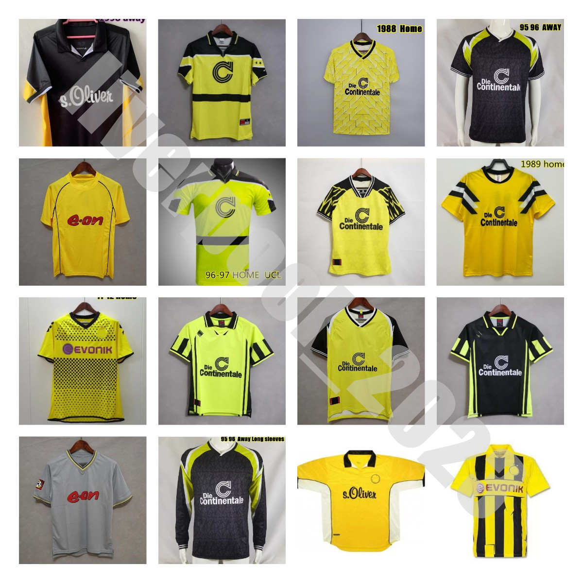 1995 96 97 Borussia Retro Soccer Jerseys dortmunds Lewandowski REUS METZELDER DEDE 98 99 2000 01 02 MOLLER AMOROSO ROSICKY BOBIC KOLLER Classic adult Football shirt, Adult 13 
1995 96 97 Borussia Retro Soccer Jerseys dortmunds Lewandowski REUS METZELDER DEDE 98 99 2000 01 02 MOLLER AMOROSO ROSICKY BOBIC KOLLER Classic adult Football shirt, Adult 13