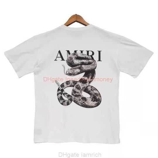 Designer Fashion Clothing Amires Tees Am Tshirt Correct Amies Tide Brand Snake Poison Rattlesnake Am Letter Short Sleeve Casual Loose Mens Womens Cotton Tshirt Luxu, Black
Designer Fashion Clothing Amires Tees Am Tshirt Correct Amies Tide Brand Snake Poison Rattlesnake Am Letter Short Sleeve Casual Loose Mens Womens Cotton Tshirt Luxu, Black