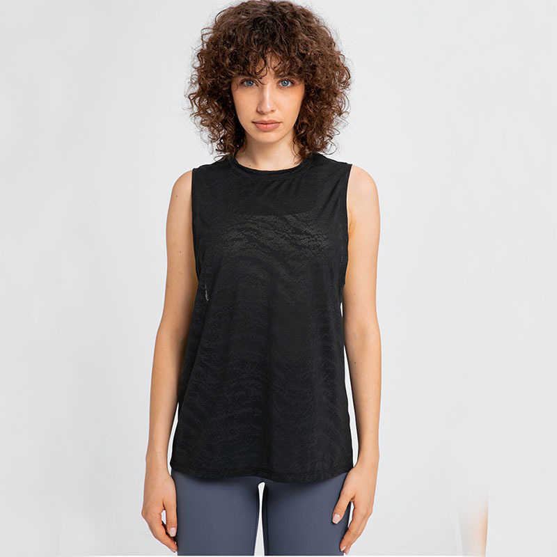 LU-187 Sports Top Women Leisure Sleeveless Gym Vest Workout Breathable Loose Sexy Yoga Blouse Backless Fitness Tank Top Racerback without bra, Black
LU-187 Sports Top Women Leisure Sleeveless Gym Vest Workout Breathable Loose Sexy Yoga Blouse Backless Fitness Tank Top Racerback without bra, Black