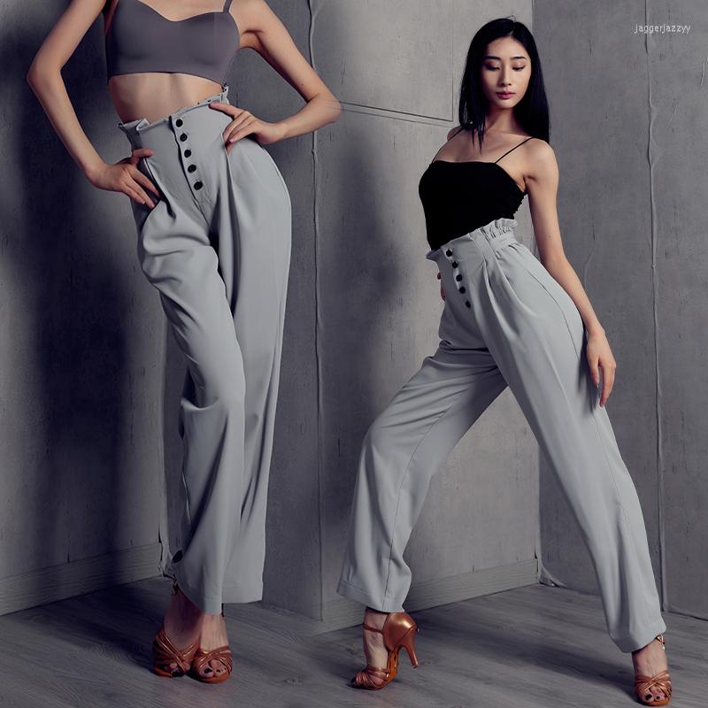 Stage Wear Latin Dance Pants Female Adult Rumba Practice Clothing Professional Samba Training Trousers Salsa Tango Cha Outfits DWY7914, Gray pants
Stage Wear Latin Dance Pants Female Adult Rumba Practice Clothing Professional Samba Training Trousers Salsa Tango Cha Outfits DWY7914, Gray pants