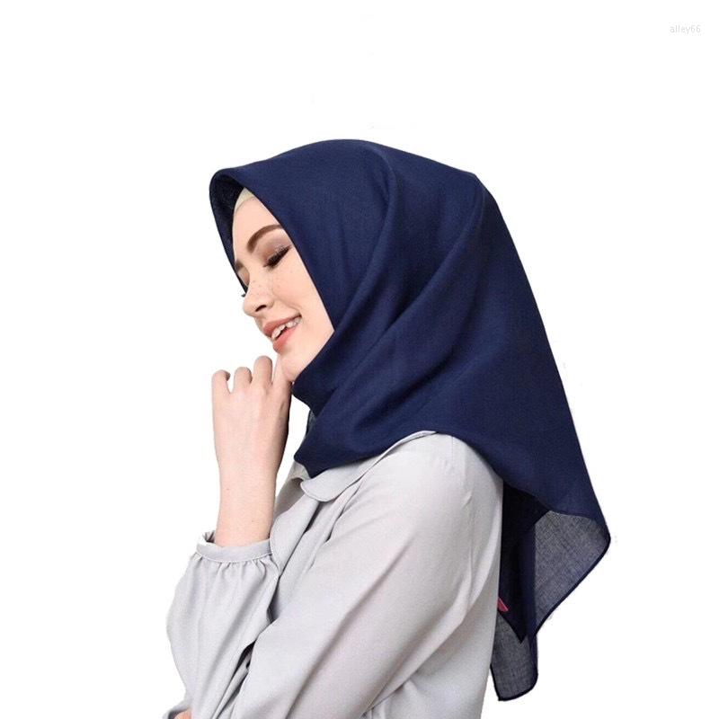 Scarves Hijab High Quality Woman Scarf Cotton Big Square Kerchief Hand Towel Solid Color Bufanda Mujer Lady 110cm
Scarves Hijab High Quality Woman Scarf Cotton Big Square Kerchief Hand Towel Solid Color Bufanda Mujer Lady 110cm