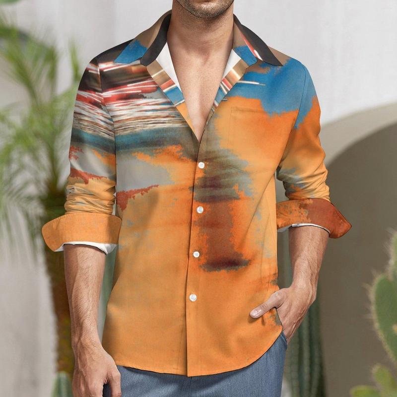 Men's Casual Shirts Graphic Gifts For Men Lapel Collar Printed Streetwear Seaside Stylish Daily Fashion Spring Summer Long Sleeve, Style
Men's Casual Shirts Graphic Gifts For Men Lapel Collar Printed Streetwear Seaside Stylish Daily Fashion Spring Summer Long Sleeve, Style