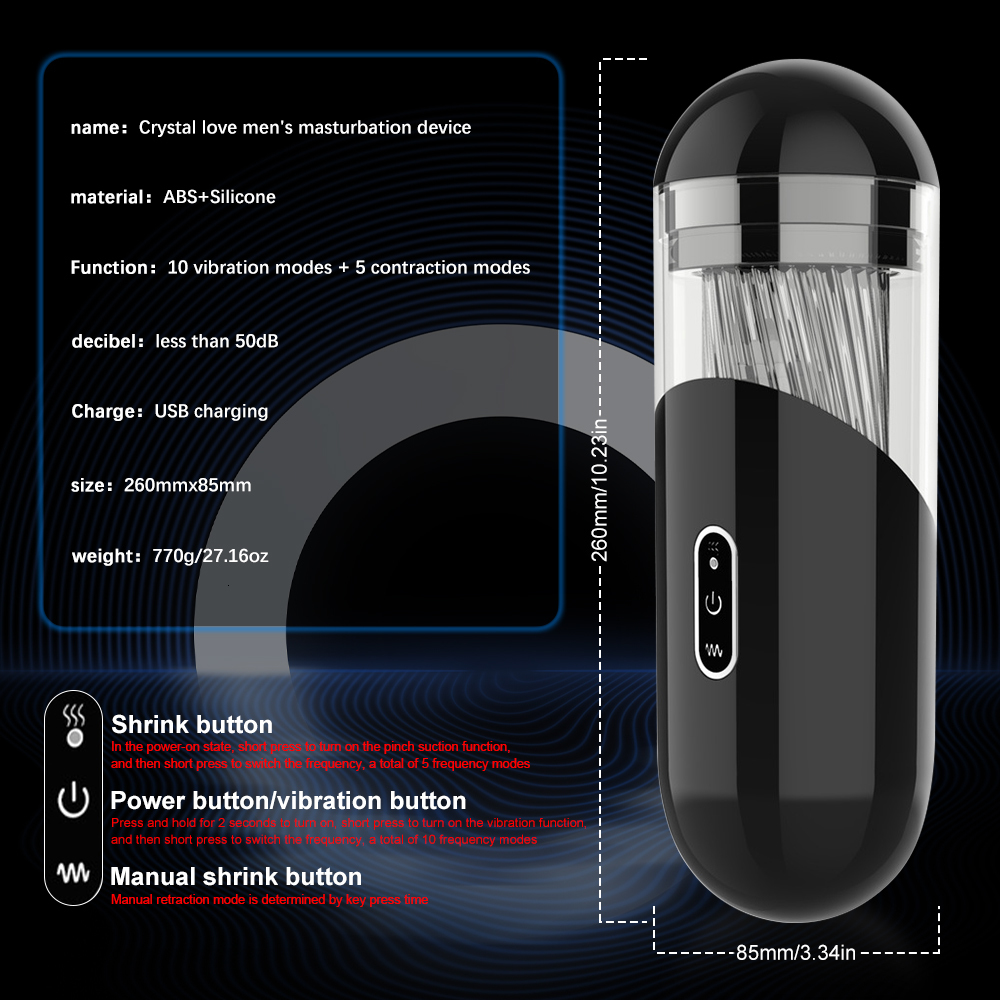 Masturbators Sucking Vibrator Masturbation Cup for Men powerful automatic cock oral sex machine Real Vagina Masturbation Cup sex toys for Men 230524