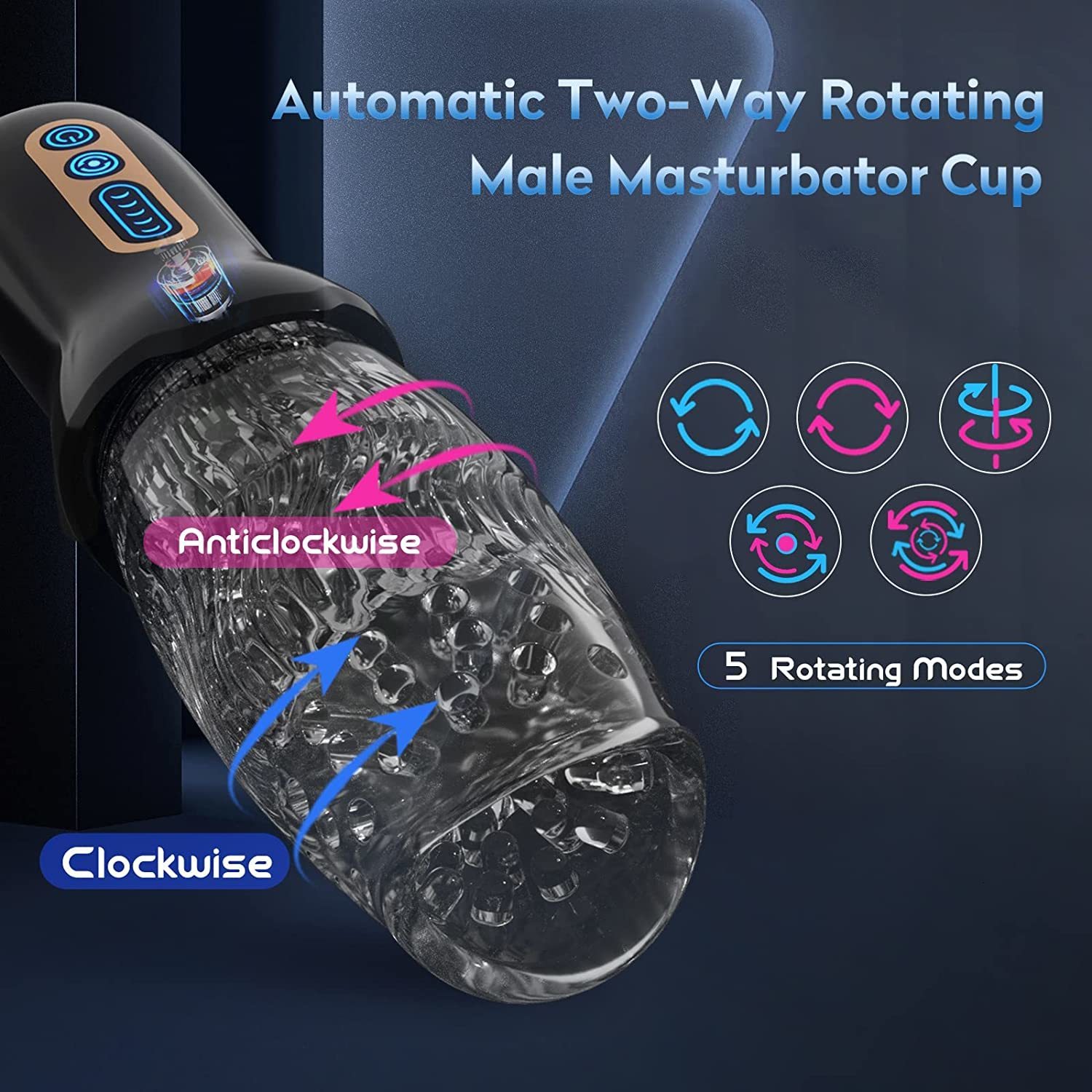 Masturbators Automatic massage machine used for male rotation oral sex sex machines male massage machines cup vibrators penis massagers vaginal sex to