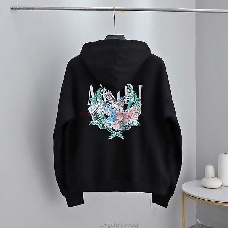 Designer Clothing Mens Sweatshirts Amires Am Hoodies Trendy Amies Hoodie Paradise Bird Parrot Palm Tree High Street Men Women Loose Hooded Sweater Trend Coat Ins Fas, Shipping fee
Designer Clothing Mens Sweatshirts Amires Am Hoodies Trendy Amies Hoodie Paradise Bird Parrot Palm Tree High Street Men Women Loose Hooded Sweater Trend Coat Ins Fas, Shipping fee