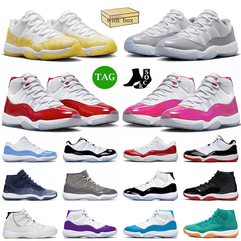 With Box 11 Top Jumpman Xi Basketball Shoes Cherry 11s Pink low Tour Yellow Cement Grey High Bred Retro Concord Space Jam Men Women Og Sneakers 36-47
With Box 11 Top Jumpman Xi Basketball Shoes Cherry 11s Pink low Tour Yellow Cement Grey High Bred Retro Concord Space Jam Men Women Og Sneakers 36-47