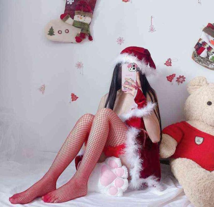 Nxy Sexy Set Womens Fluwelen Deep v Seduction Lingerie Maid Dress Anime Role Playing Santa Claus Uniform New Christmas Red Dress C6665849, Pink
Nxy Sexy Set Womens Fluwelen Deep v Seduction Lingerie Maid Dress Anime Role Playing Santa Claus Uniform New Christmas Red Dress C6665849, Pink