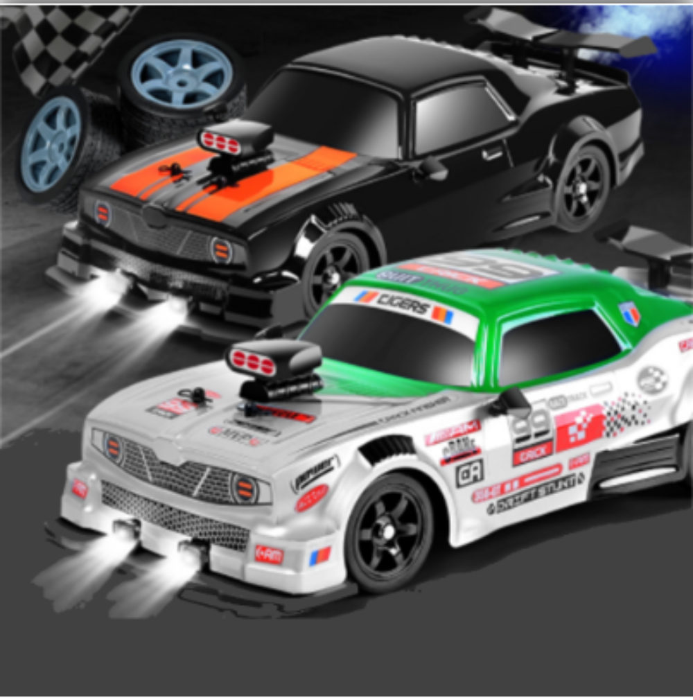 HB Toys SC16A RTR 1/16 2.4G 4WD Drift RC Car Spray LED Light On-Road Vehicles High Speed Models Kids Children Gifts Toys, Black
HB Toys SC16A RTR 1/16 2.4G 4WD Drift RC Car Spray LED Light On-Road Vehicles High Speed Models Kids Children Gifts Toys, Black