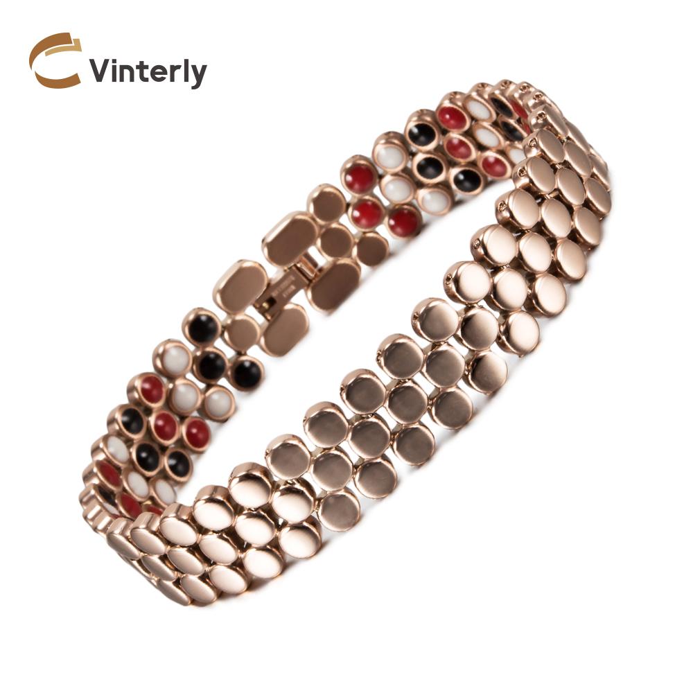 Bangle Magnetic Bracelets for Women Beads Rose Gold Wrist Band Magnetic Stainless Steel Bracelet Women Health Benefits Energy Bracelet
Bangle Magnetic Bracelets for Women Beads Rose Gold Wrist Band Magnetic Stainless Steel Bracelet Women Health Benefits Energy Bracelet