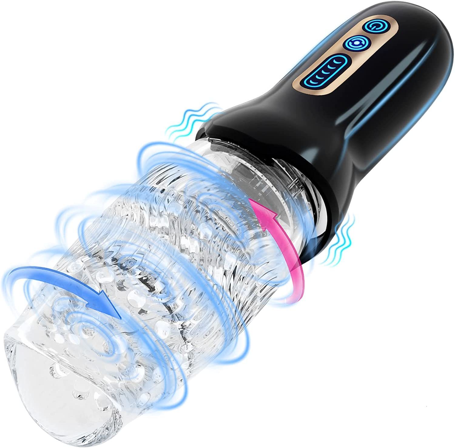 Masturbators Automatic massage machine used for male rotation oral sex sex machines male massage machines cup vibrators penis massagers vaginal sex to