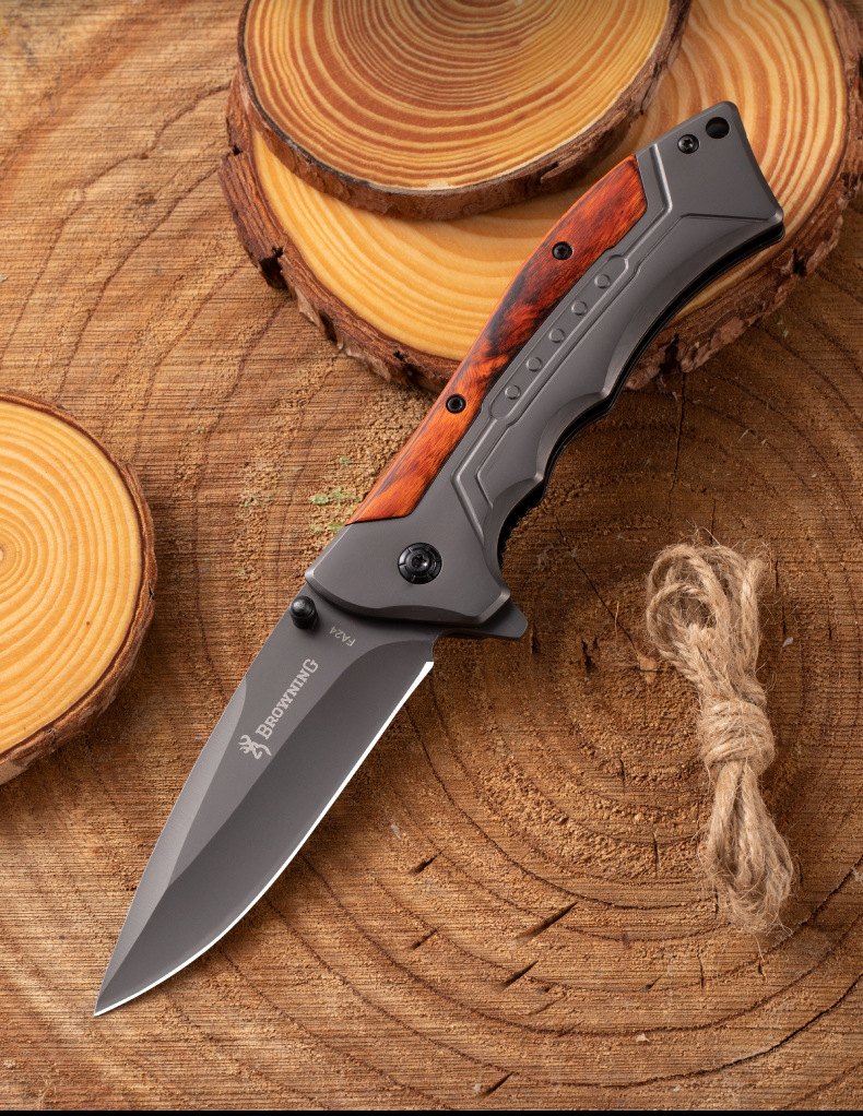 New free shipping outdoor folding knife self-defense wilderness survival high hardness sharp multifunctional camping knife stainless steel folding knife
New free shipping outdoor folding knife self-defense wilderness survival high hardness sharp multifunctional camping knife stainless steel folding knife