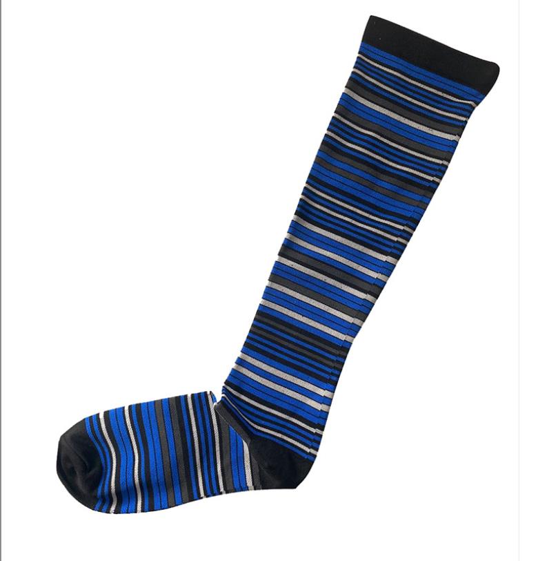 Compression Socks Fashion pattern Women Men Knee High Socks Support Circulation Nurse Pregnancy Sports Travel Stockings