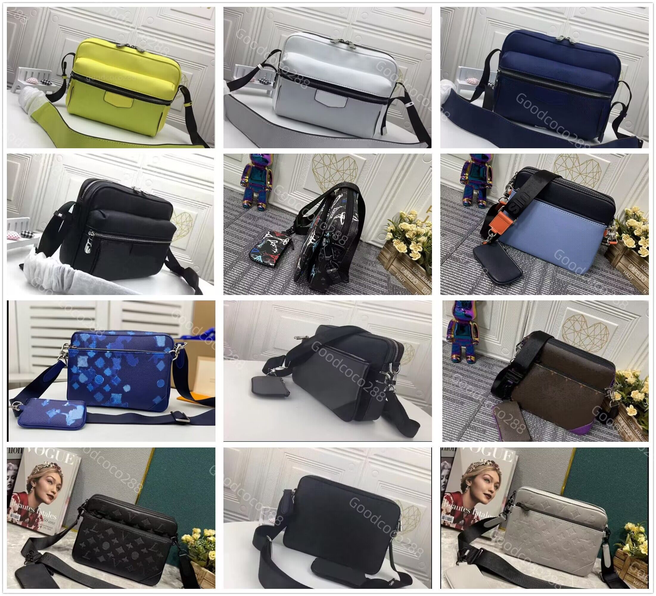 Messenger bags Designers Bag Classic Women or Men bags CrossBody bag School Bookbag Purse backpack man totes bag wallet leather handbags claeess backpack 69443, 43918 grey
Messenger bags Designers Bag Classic Women or Men bags CrossBody bag School Bookbag Purse backpack man totes bag wallet leather handbags claeess backpack 69443, 43918 grey