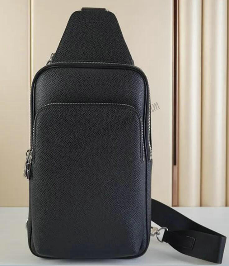 2023 Fashion bag AVENUE SLINGBAG Chest CrossBody brown Monograms Leather Shoulder Bag Men's Designer Backpack Bags Discovery Backpacks Travel Sling Bag For Man, Black flowers 
2023 Fashion bag AVENUE SLINGBAG Chest CrossBody brown Monograms Leather Shoulder Bag Men's Designer Backpack Bags Discovery Backpacks Travel Sling Bag For Man, Black flowers