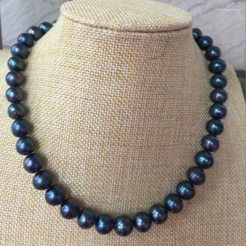 Chains Stunning 10-11mm Tahitian Black Green Pear Necklace 18inch 925 Silver
Chains Stunning 10-11mm Tahitian Black Green Pear Necklace 18inch 925 Silver