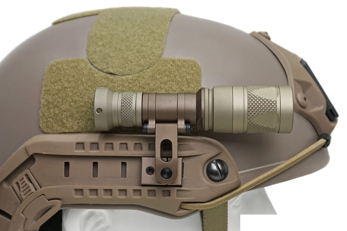 SS Max Mount For SF M300 M600 SCOUT Light Flashlight BEM KIJI K1 IR Laser Illuminator Helmet Make For OPS-CORE And Team WENDY