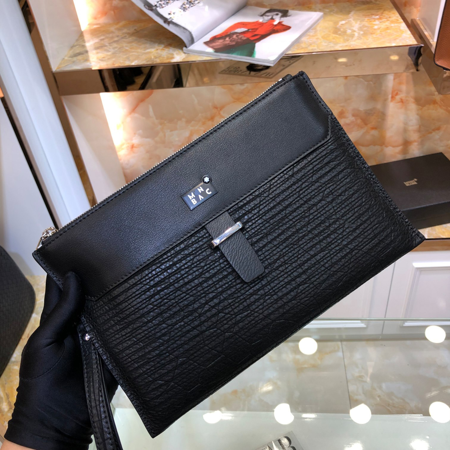 Luxury Handbag Clutch Bags Men Purse Fashion Patchwork 7A Designer Clutch Evening Sheepskin Bags men's handbag, 26.5*16.5*3.5cm
Luxury Handbag Clutch Bags Men Purse Fashion Patchwork 7A Designer Clutch Evening Sheepskin Bags men's handbag, 26.5*16.5*3.5cm