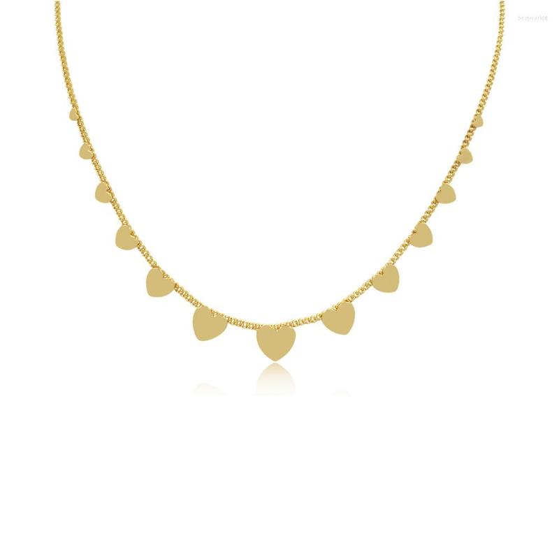 Pendant Necklaces Korean Sweet Love Heart Choker Necklace Statement Girlfriend Gift Cute Bicolor Jewelry Collier Femme 2023
Pendant Necklaces Korean Sweet Love Heart Choker Necklace Statement Girlfriend Gift Cute Bicolor Jewelry Collier Femme 2023