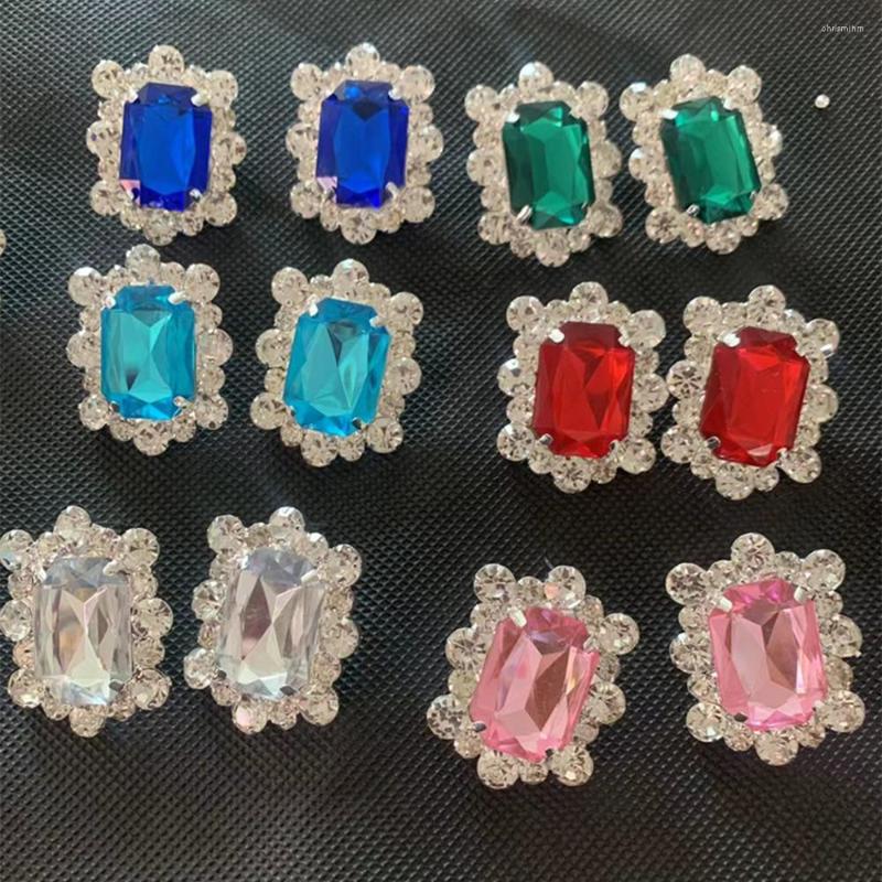 Dangle Earrings Gorgeous Colorful Rhinestone Bridal Big Geometric Square Stud Earings For Women Luxury Crystal Crown Large Jewelry
Dangle Earrings Gorgeous Colorful Rhinestone Bridal Big Geometric Square Stud Earings For Women Luxury Crystal Crown Large Jewelry