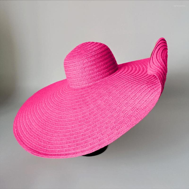 Wide Brim Hats Female 25cm Big Visor Hat Sun Proof Straw Beach Vacation Folding 70cm Large Paper, Beige
Wide Brim Hats Female 25cm Big Visor Hat Sun Proof Straw Beach Vacation Folding 70cm Large Paper, Beige